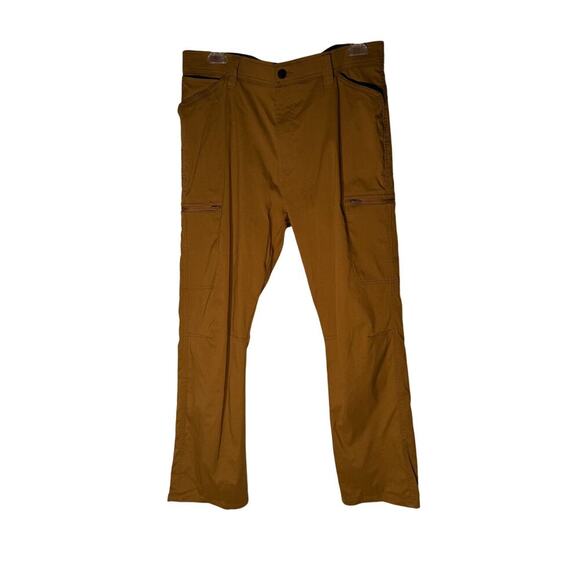 Wrangler Performance Zip Men's Nylon Spandex Cargo Pants Size 34/30 - Picture 4 of 5